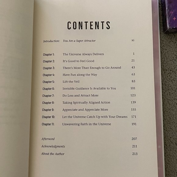 Super Attractor By Gabrielle Bernstein Hard Cover Book and Cards Set - Picture 6 of 7